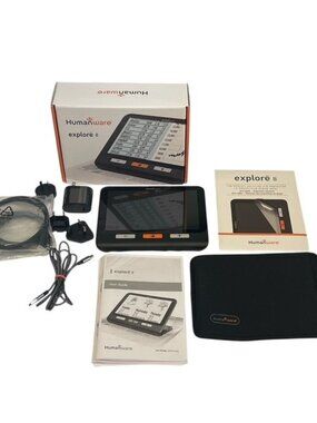 Humanware Explore 8 Portable Digital Video Magnifier Visually Impaired Device